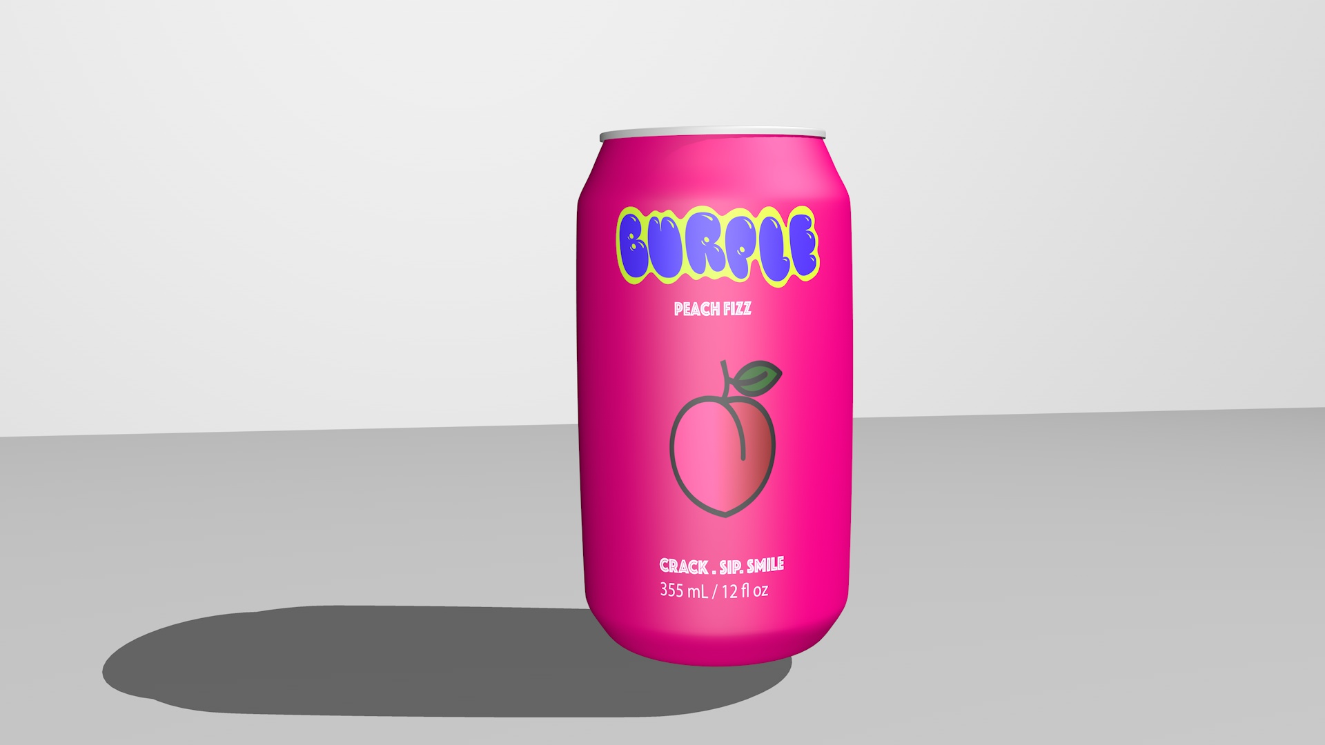 Peach Fizz Can