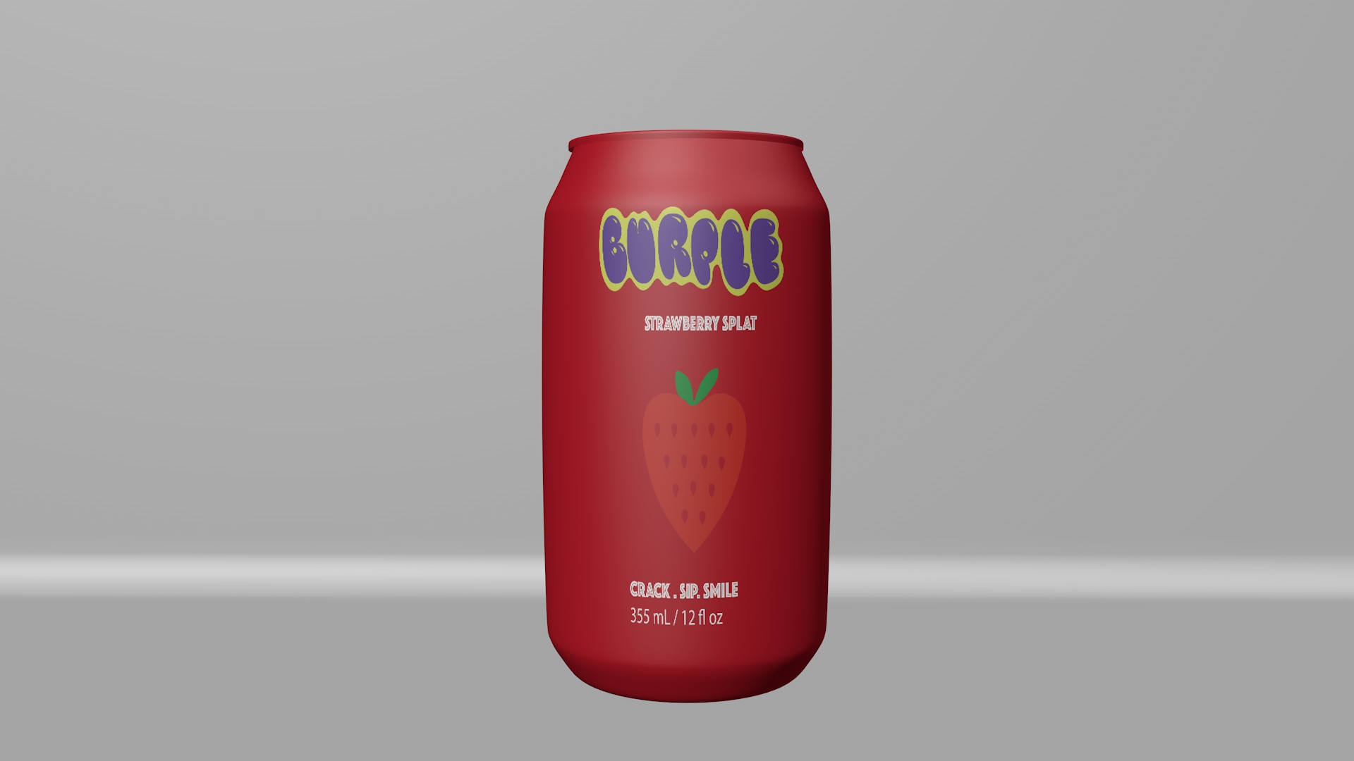 Strawberry Splat Can